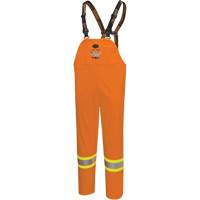 5882 Salopettes de s&eacute;curit&eacute; imperm&eacute;able ignifuge et contre les arcs, T-petit, Orange haute visibilit&eacute; Helyx Safety & Industrial Supplies
