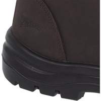 1028 Bottes de travail 8" marron, Cuir, Embout Acier, Taille 10 Helyx Safety & Industrial Supplies