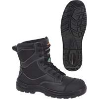1050 Bottes de s&eacute;curit&eacute; composites noires, Cuir, Taille 14, Imperm&eacute;able Helyx Safety & Industrial Supplies