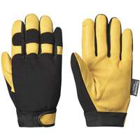 891 Mechanic's Style Insulated Ergonomic Gloves, Grain Goatskin Palm, Size Small Helyx Safety & Industrial Supplies