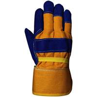 655 Gants d'appareilleur isol&eacute;s, Taille unique, Paume en Cuir de vache refendu, Doublure en Boa Helyx Safety & Industrial Supplies