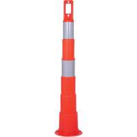 2319 Poteau d&eacute;lin&eacute;ateur empilable, Orange Helyx Safety & Industrial Supplies
