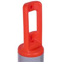 2319 Poteau d&eacute;lin&eacute;ateur empilable, Orange Helyx Safety & Industrial Supplies