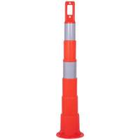 2319 Poteau d&eacute;lin&eacute;ateur empilable, Orange Helyx Safety & Industrial Supplies