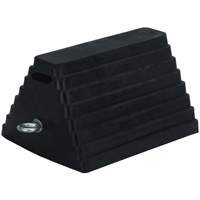 298 Cale de roue double face, 6" x 8", Noir Helyx Safety & Industrial Supplies