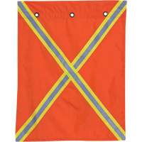 353 Flag with Reflective Tape, Polyester Helyx Safety & Industrial Supplies