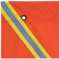 353 Flag with Reflective Tape, Polyester Helyx Safety & Industrial Supplies