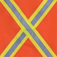 353 Flag with Reflective Tape, Polyester Helyx Safety & Industrial Supplies