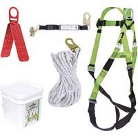 RK2-50 Ensemble de protection contre les chutes s&eacute;rie Contractor, Trousses pour couvreur de toit Helyx Safety & Industrial Supplies