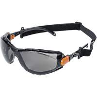 XPS502 Sealed Safety Glasses, Smoke Lens, Anti-Fog/Anti-Scratch Helyx Safety & Industrial Supplies