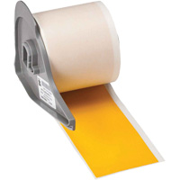 Ruban adh&eacute;sif permanent toutes saisons pour &eacute;tiquettes, Vinyle, Jaune, Largeur de 2" Helyx Safety & Industrial Supplies