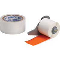 Ruban adh&eacute;sif polyvalent ToughStripe ultra-robuste avec pellicule de protection, Polyester, Orange, Largeur de 2" Helyx Safety & Industrial Supplies