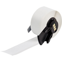 Multi-Purpose Label Tape, Vinyl, White, 1" Width Helyx Safety & Industrial Supplies