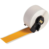 Multi-Purpose Label Tape, Vinyl, Yellow, 1" Width Helyx Safety & Industrial Supplies