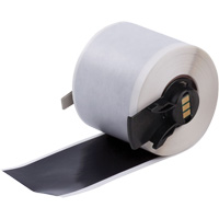 Multi-Purpose Label Tape, Vinyl, Black, 1.9" Width Helyx Safety & Industrial Supplies