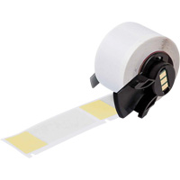 Self-Laminating Wrap-Around Wire & Cable Labels, Vinyl, 1" L x 2.5" H, White Helyx Safety & Industrial Supplies