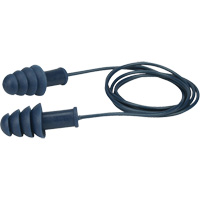 Metal-Detectable Reusable TPR Earplugs, Corded, Bulk - Box, 27 dB NRR, One-Size Helyx Safety & Industrial Supplies