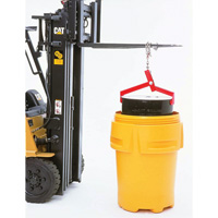 Ultra-Drum Lifter, 55 gal. US (45 gal. imp.), Cap. 1000 lb/453 kg Helyx Safety & Industrial Supplies