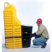 Drum Dolly, 26.5" L x 26.5" W x 5" H, 800 US gal. Spill Cap. Helyx Safety & Industrial Supplies