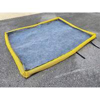 Petit tampon Ultra-Filter, Capacit&eacute; 0,8 gal. US, 2,5' la x 2' lo x 3" h, Paroi en mousse Helyx Safety & Industrial Supplies