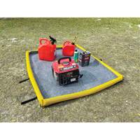 Petit tampon Ultra-Filter, Capacit&eacute; 0,8 gal. US, 2,5' la x 2' lo x 3" h, Paroi en mousse Helyx Safety & Industrial Supplies