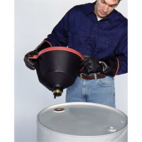 Large Burp-Free Ultra-Drum Funnel&reg; Helyx Safety & Industrial Supplies