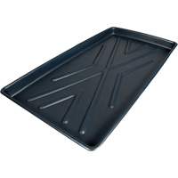 Single-Tray Ultra-Rack Containment Tray&reg;, 44" L x 23.5" W x 2.8" H, 8 US gal. Spill Capacity Helyx Safety & Industrial Supplies
