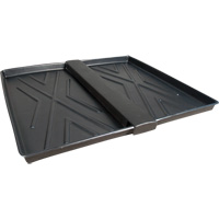 Double-Tray Ultra-Rack Containment Tray&reg;, 48" L x 44" W x 2.8" H, 16 US gal. Spill Capacity Helyx Safety & Industrial Supplies