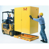 Double Drum Ultra-Safety Cabinet Bladder System, 63" lo x 38,5" la x 6,3" h, Capacit&eacute; de charge 3000 lb Helyx Safety & Industrial Supplies