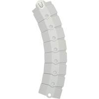 Small Ultra-Sidewinder Cable Protection System&reg; with Endcaps, 39.5" x 3" x 0.8", 2000 lbs. (1 tons) Helyx Safety & Industrial Supplies
