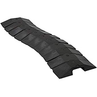 Medium Ultra-Sidewinder Cable Protection System&reg; with Endcaps, 33" x 9.8" x 1.4", 260 lbs. (0.13 tons) Helyx Safety & Industrial Supplies