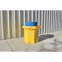 Ultra-Spill Collector &agrave; fond plat, 66 gal. US, Mobile Helyx Safety & Industrial Supplies