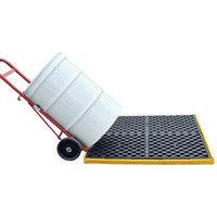Ultra-Spill Deck flexible, &agrave; vessie, 4 barils, Capacit&eacute; de d&eacute;versement 110 gal. US, 51" x 48" x 5" Helyx Safety & Industrial Supplies