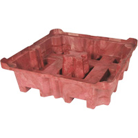 Ultra-Spill King&reg; Basin (Only), 51" L x 51" W, 85 US gal. Capacity Helyx Safety & Industrial Supplies