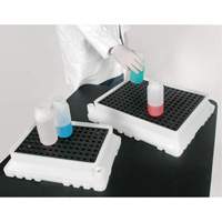 P4 Ultra-Spill Tray, 17" lo x 21" la x 4" h, Cap. de d&eacute;versement 2,9 gal. US Helyx Safety & Industrial Supplies