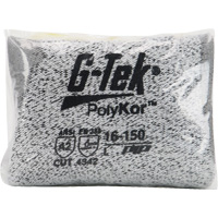 G-Tek&reg; Seamless Knit Cut-Resistant Gloves, Size X-Small, 13 Gauge, Polyurethane Coated, PolyKor&reg; Shell, ASTM ANSI Level A2/EN 388 Level B Helyx Safety & Industrial Supplies