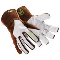 HeatArmor&reg; 5054 Welding Gloves, Grain Goatskin, Size Small/7 Helyx Safety & Industrial Supplies