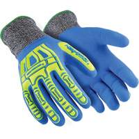 Rig Lizard&reg; Fluid 7102 Cut-Resistant Gloves, Size 5/2X-Small, 13 Gauge, Nitrile Coated, Fibreglass/HPPE Shell, ASTM ANSI Level A4 Helyx Safety & Industrial Supplies