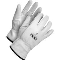 Gants de chauffeur r&eacute;sistants &agrave; la perforation, Petit, Paume en Cuir fleur de ch&egrave;vre Helyx Safety & Industrial Supplies