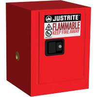 Armoire de comptoir pour produits inflammables Sure-Grip EX, 4 gal., 1 Porte(s), 17" La x 22" h x 17" p Helyx Safety & Industrial Supplies