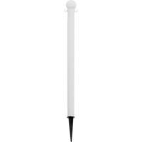 Ground Poles, White Helyx Safety & Industrial Supplies