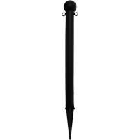 Colonnettes de sol, Noir Helyx Safety & Industrial Supplies