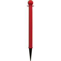 Colonnettes de sol, Rouge Helyx Safety & Industrial Supplies