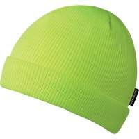 5567A Tuque, Doublure en Acrylique, Taille unique, Jaune lime haute visibilit&eacute; Helyx Safety & Industrial Supplies
