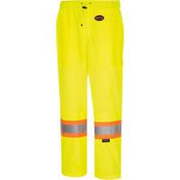 5999PW Women's  Traffic Safety Pants, Polyester, X-Small, High Visibility Lime-Yellow Helyx Safety & Industrial Supplies