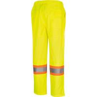 5999PW Women's  Traffic Safety Pants, Polyester, X-Small, High Visibility Lime-Yellow Helyx Safety & Industrial Supplies