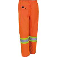 5586 450D Waterproof Safety Pants, Polyester/Polyurethane, 4X-Large, High Visibility Lime-Yellow Helyx Safety & Industrial Supplies