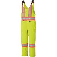 6616T High-Visibility Heavy-Duty Overalls, Poly-Cotton, 40 (Tall), High Visibility Lime-Yellow Helyx Safety & Industrial Supplies