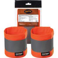 140A High-Visibility Orange Adjustable 14" X 4" Reflective Armband Helyx Safety & Industrial Supplies