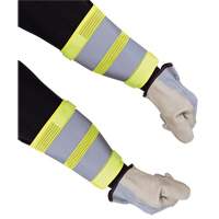 164A High-Visibility Yellow 8" Traffic Cuffs Helyx Safety & Industrial Supplies